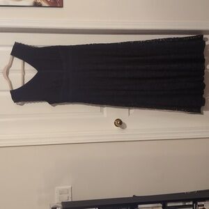 Torrid Navy Blue Lace Maxi Dress Size 1X